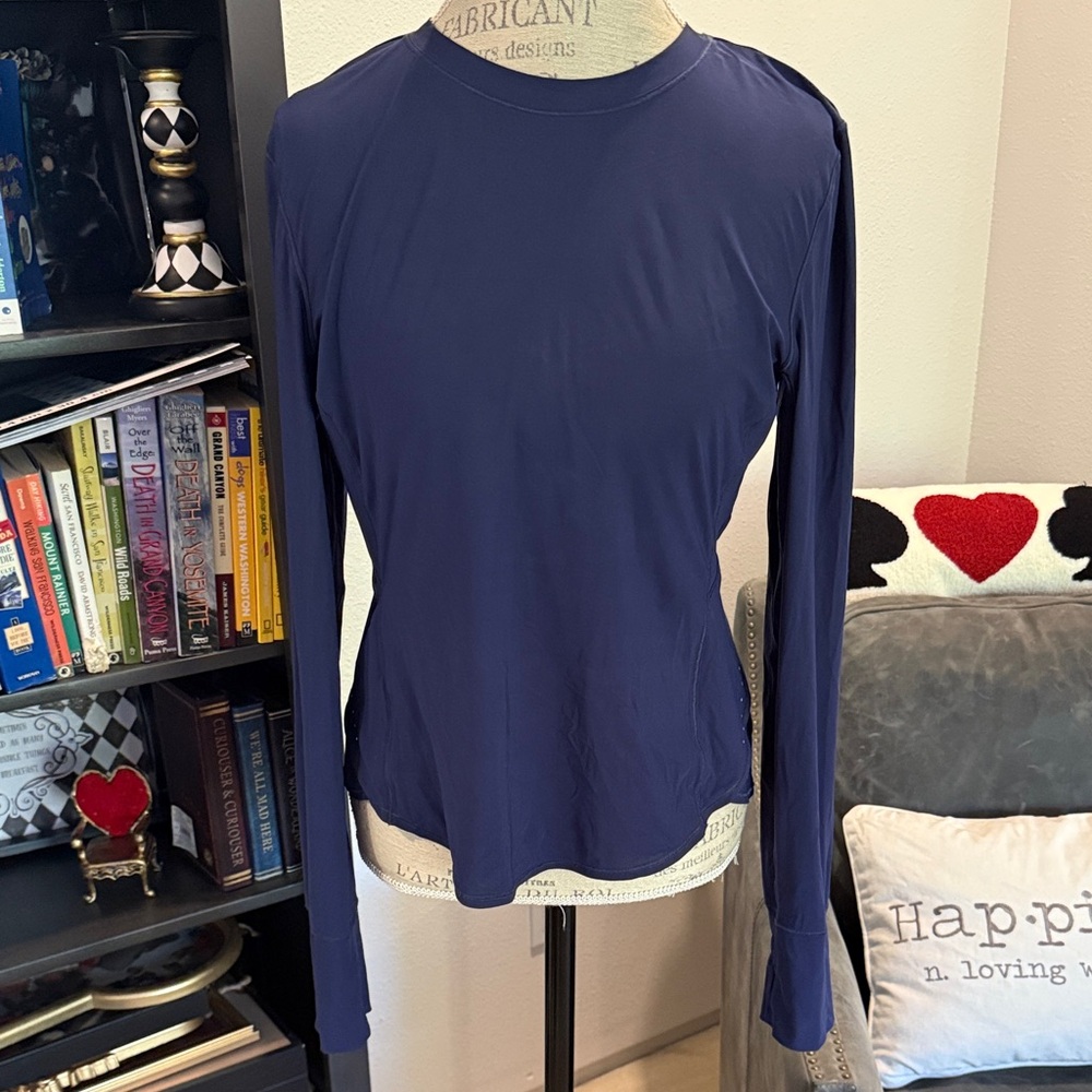 Lululemon Navy Blue Women's Active Top